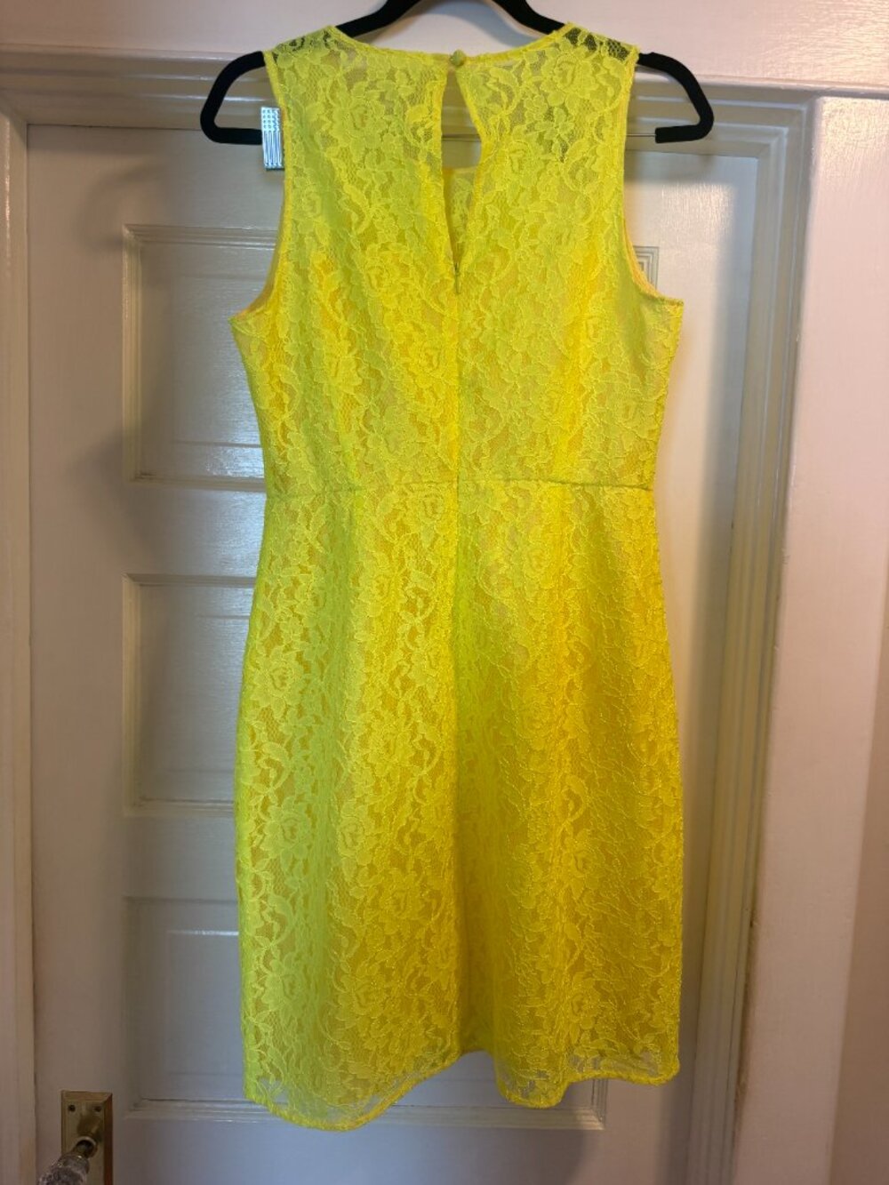 J.Crew Bright Yellow Dress Sz 8 - Picture 2 of 5